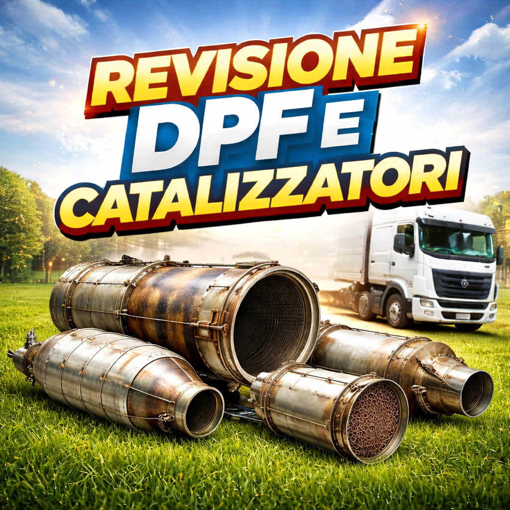Nuova lavorazione SISMI per DPF e catalizzatori truck disponibile a Buccinasco