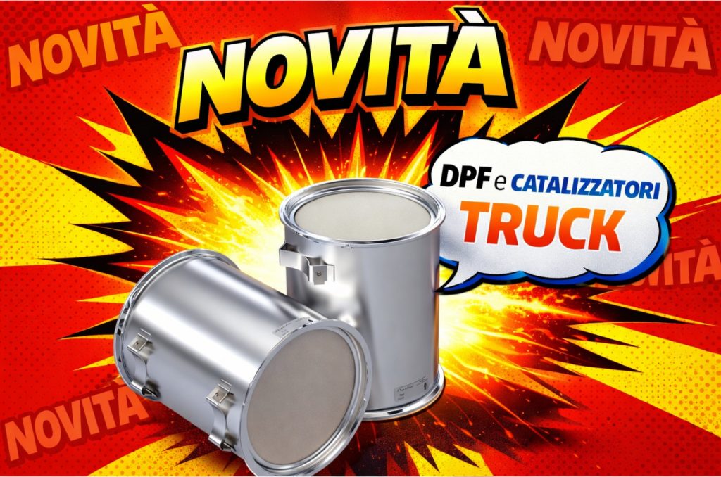 Filtri antiparticolato camion – nuova lavorazione SISMI